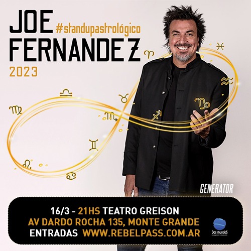16/03 JOE FERNANDEZ EN MONTE GRANDE