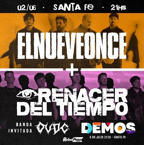 02/06 ELNUEVEONCE + RENACER DEL TIEMPO EN SANTA FE