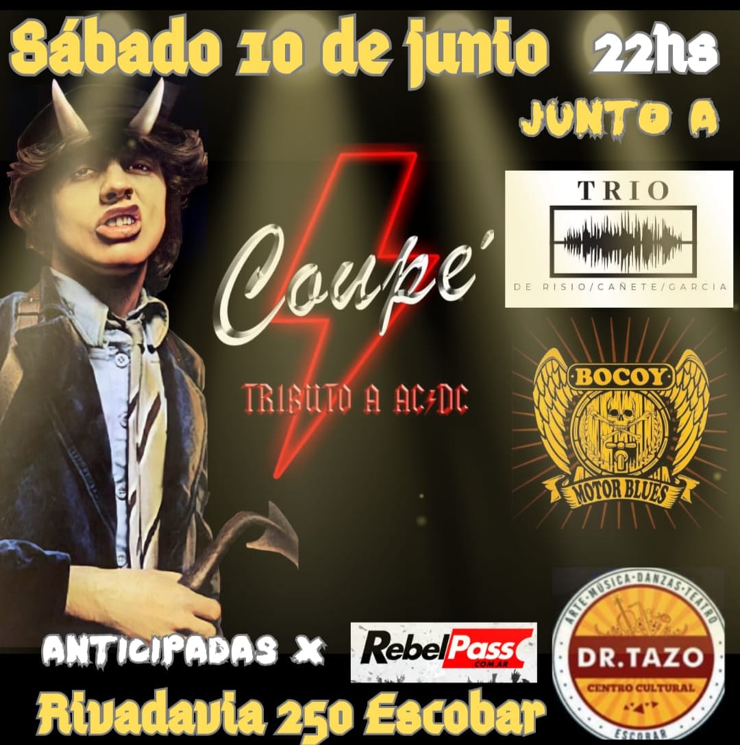 10/06 COUPE TRIBUTO A AC/DC EN ESCOBAR